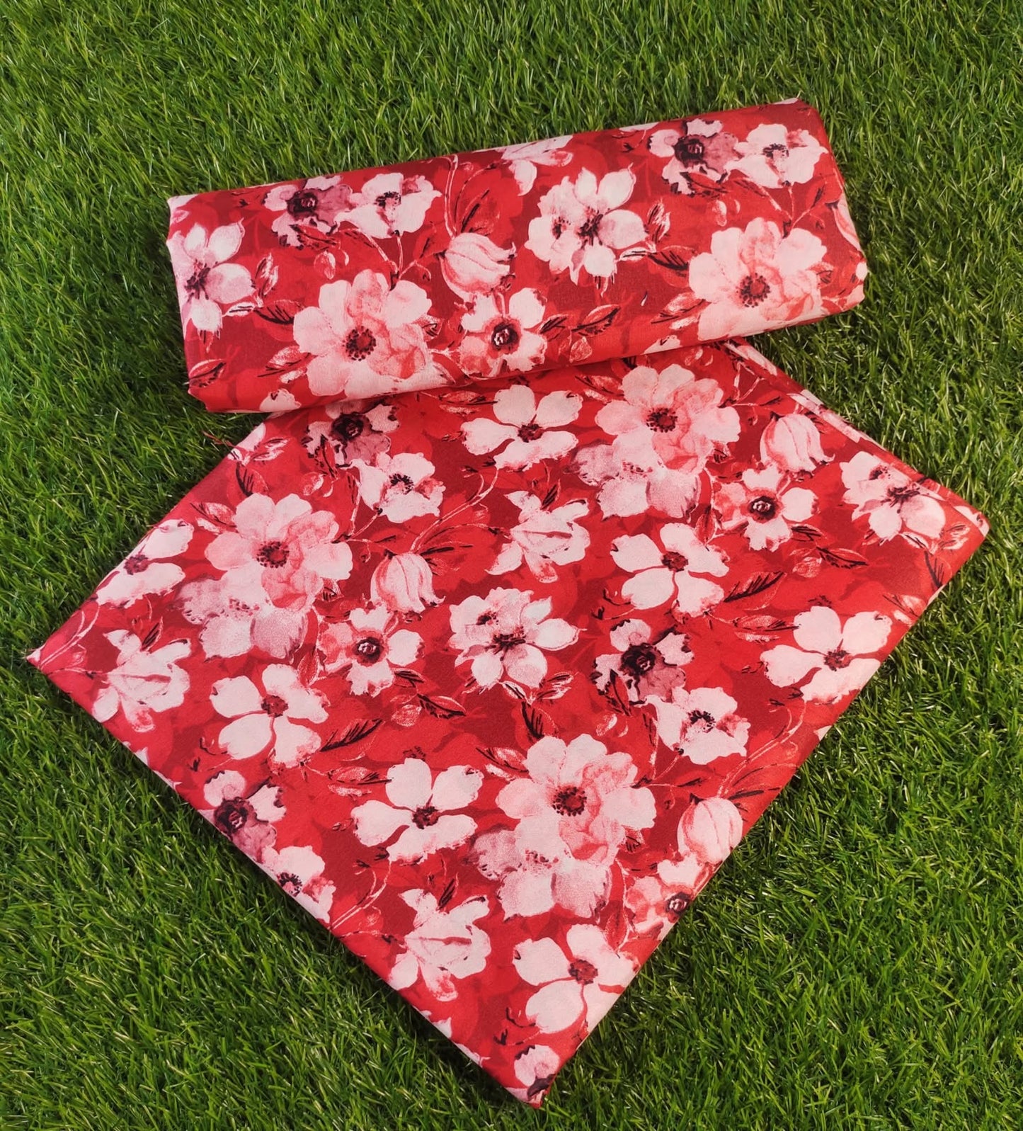 🌼 Roma Linan 🌼 | 2PC Unstitched Suit | Elegance Wear