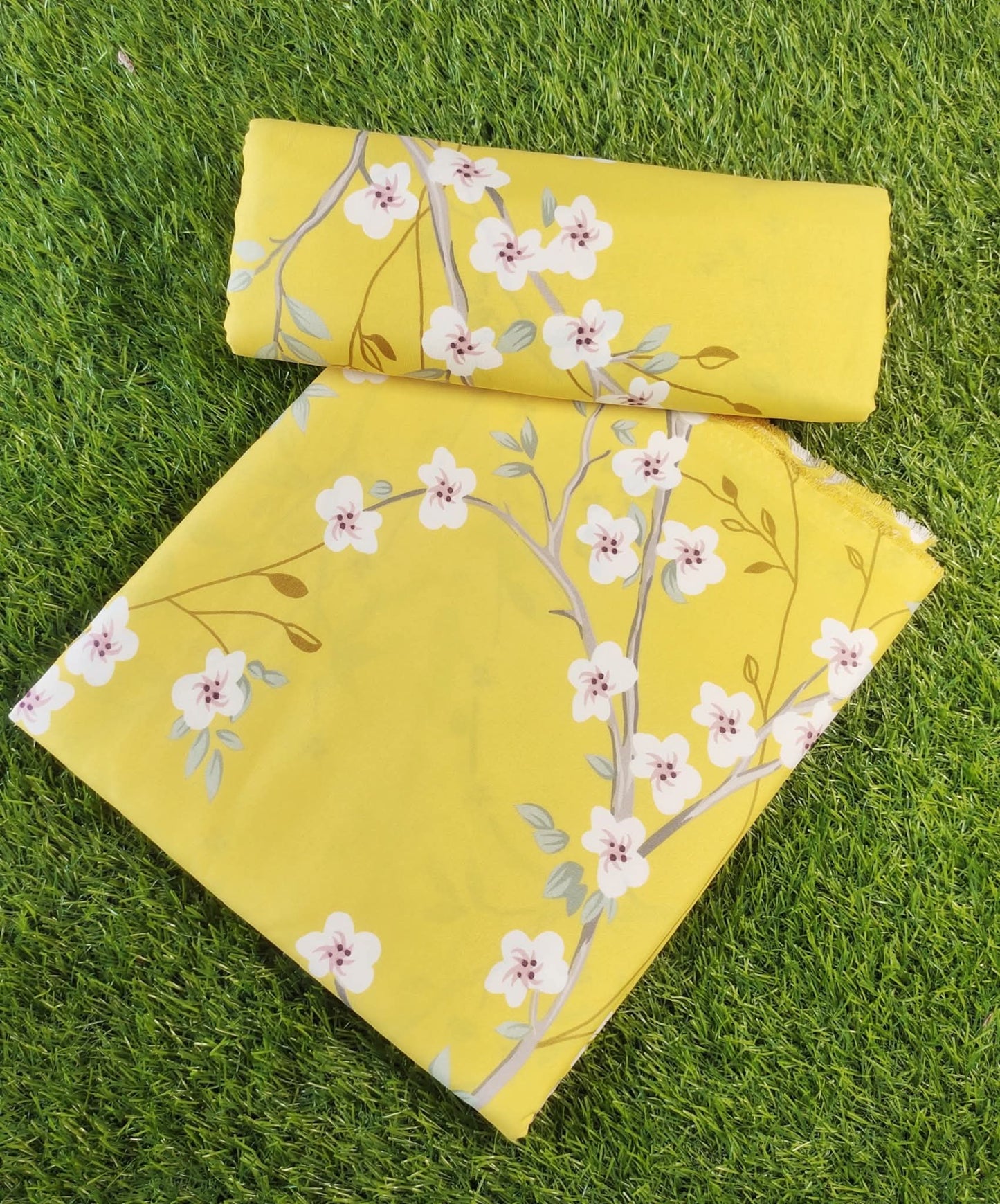 🌼 Roma Linan 🌼 | 2PC Unstitched Suit | Elegance Wear