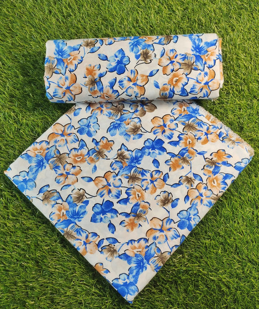 🌼 Roma Linan 🌼 | 2PC Unstitched Suit | Elegance Wear